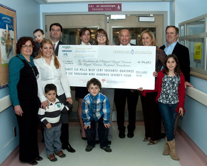 Donors cheque-nicu